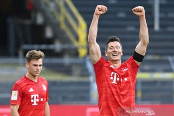 Hasil dan klasemen Liga Jerman, Muenchen gilas Dortmund