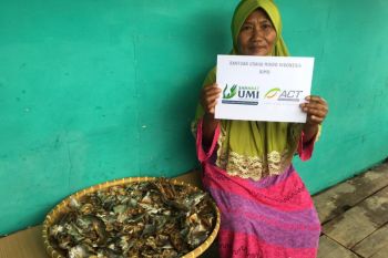 ACT Lampung gulirkan program sahabat UMI dengan memberikan bantuan modal kepada pengusaha
