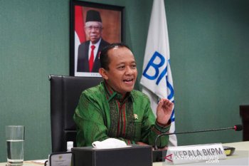 Bahlil sebut anggaran 2021 turun tapi beban semakin besar