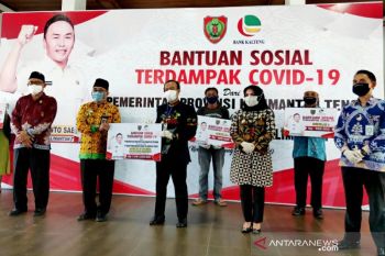 Pemprov salurkan bansos di Seruyan melalui Bank Kalteng