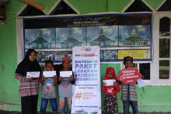 ACT beri paket lebaran kepada anak yatim di empat daerah di Sulteng
