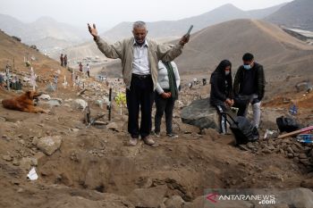 Angka kematian COVID-19 Peru tertinggi di Amerika Latin yaitu 25.648 orang