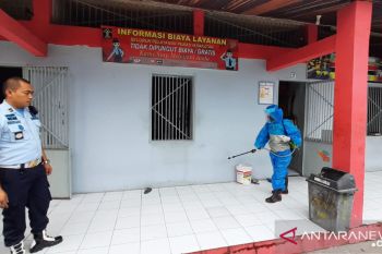 Warga binaan Lapas Kelas III Talu jalani protokol kesehatan antisipasi COVID-19