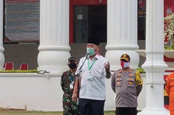 Wali Kota Bandarlampung pimpin apel pencegahan COVID-19