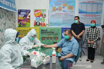 Wagub Sumbar lakukan rapid test untuk pastikan tidak terkena virus corona