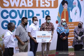 BNI berikan 2000 test swab gratis untuk masyarakat Sumatera Barat