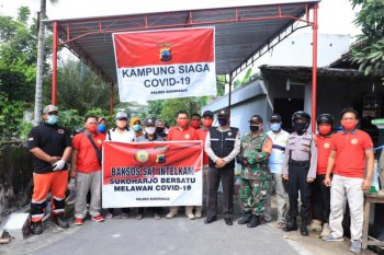 Hadapi normal baru, Polda Jateng bentuk 284 Kampung Siaga COVID-19