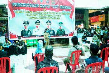 Lagi, rapid test massal di pasar Kotim temukan hasil reaktif COVID-19