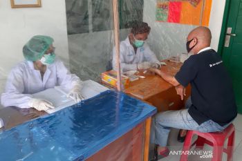 Rapid test 20 wartawan  non reaktif