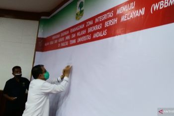 Unand canangkan zona integritas menuju kampus bebas korupsi