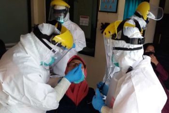 Gugus Tugas COVID-19 Temanggung tes "swab" 551 warga