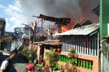 Tujuh rumah warga di Kota Makassar ludes terbakar