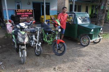 Kendaraan listrik buatan warga