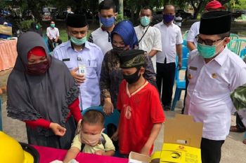 Tes cepat massal di Pasar Dumai negatif COVID-19