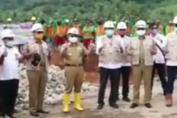 Program padat karya nonrutin serap 108 tenaga kerja di Mamuju