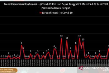 Kasus positif COVID-19 Sulteng kembali melonjak