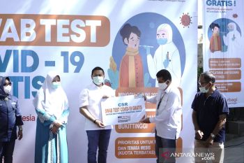 BNI kembali lanjutkan 2000 test swab gratis, kali ini di Bukittinggi