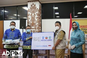 Arinal terima bantuan sembako dan APD dari berbagai pihak