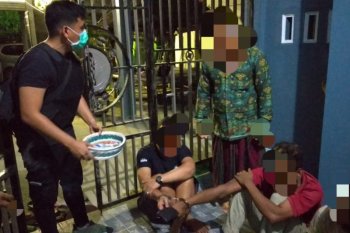 Polres Lombok Tengah menangkap empat pengedar narkoba