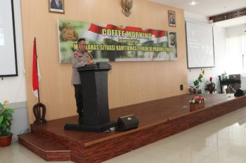 Kapolda Papua pimpin rapat bahas situasi kamtibmas di masa pandemi COVID-19