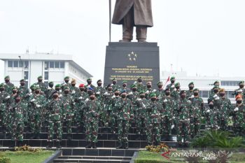 Danrem 132/Tadulako naik pangkat jadi bintang satu