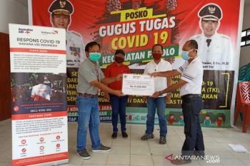 WVI beri dana apresiasi Rp50 juta kepada lima Satgas COVID-19 Sulteng