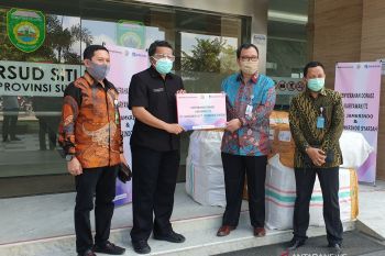 Jamkrindo salurkan donasi ke RSUD Siti Fatimah Palembang