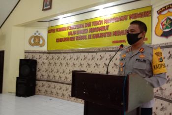 Polres Merauke gelar pertemuan sambut kebijakan normal baru