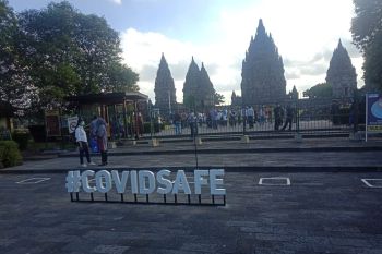 PT TWC lakukan simulasi penerapan "new normal" di Candi Prambanan