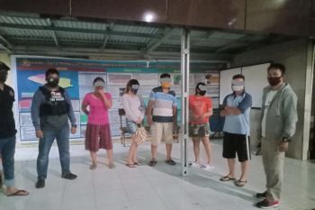 Timsus Maleo Polda tangkap lima pelaku judi domino