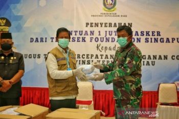 Singapura bantu Provinsi Kepri dua juta masker