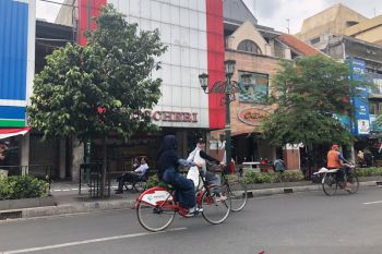 Pesepeda di Yogyakarta wajib kenakan masker dan jaga jarak