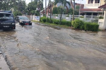 Sejumlah wilayah di Kota Bandarlampung kebanjiran