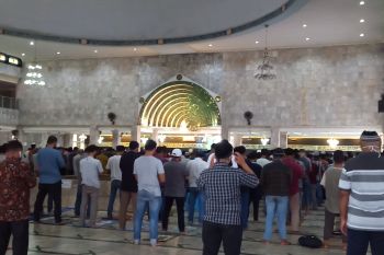 Masjid Taqwa Muhammadiyah Padang gelar shalat Jumat berjamaah menuju kenormalan baru