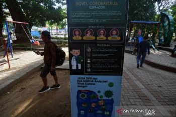 RTH Taman GOR Palu kembali dimanfaatkan warga
