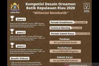 Kadin Kepri ajak milenial untuk desain ornamen batik