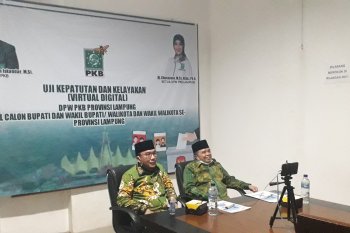 Cabup-Cawabup Waykanan ikut  "fit and proper test"&nbsp; di DPW PKB Lampung