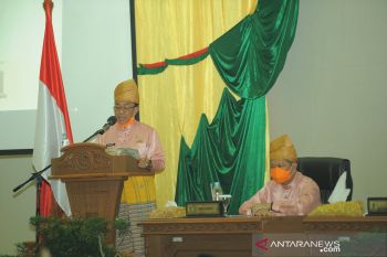 Bupati apresiasi Rapat Paripurna Milad Ke-55 sesuai protokel kesehatan
