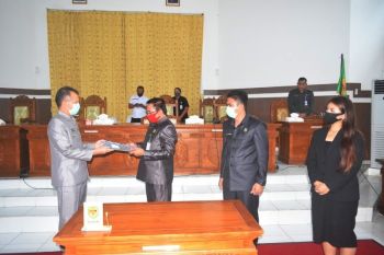 DPRD sampaikan puluhan rekomendasi terhadap LKPj Bupati Gumas 2019