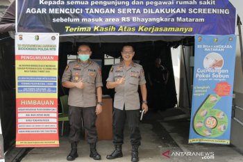 Lima polisi di NTB tertular COVID-19 dari klaster Sukabumi dinyatakan sembuh