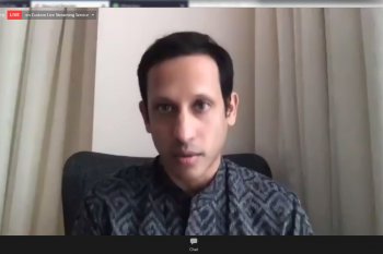 Nadiem: Pendidikan tinggi tetap lakukan pembelajaran via daring