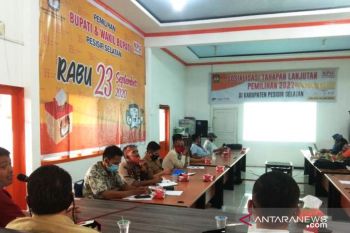 KPU Pesisir Selatan gelar sosialisasi tahapan lanjutan pemilihan kepala daerah