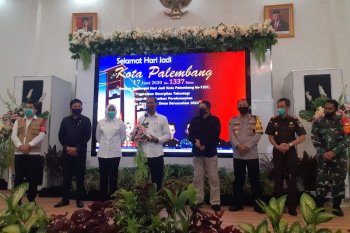 Palembang resmi hentikan PSBB