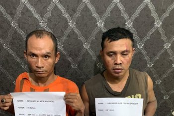Polisi bekuk dua pengedar narkoba simpan sabu di hotel