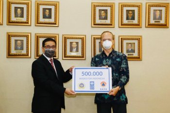 Indonesia menerima 500 ribu masker dari UNDP