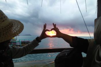 Sejak dibuka di era normal baru objek wisata Botudidingga Gorontalo Utara mulai dikunjungi warga