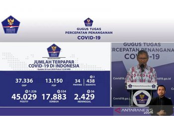 Jubir: Pasien sembuh bertambah 534