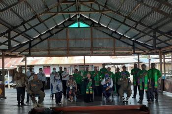 TGT Terintegrasi Dishub Jayapura lakukan sosialisasi protokol kesehatan