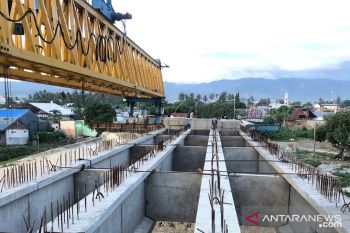 Pembangunan Jembatan Palu V ditarget selesai pertengahan Juli