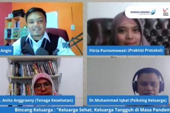 Menempa keluarga tangguh di masa pandemi, DSLNG-Babasal Mombasa gelar diskusi